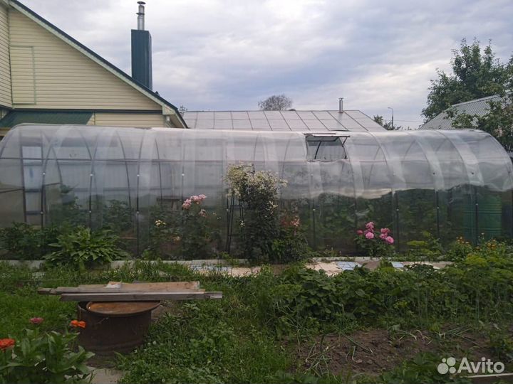 Листы пэт 1мм прозрачные для парника, теплицы