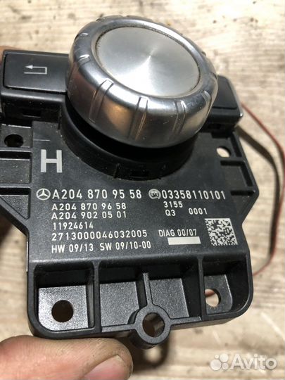 Мерседес 212 204 джойстик управления магнитолой