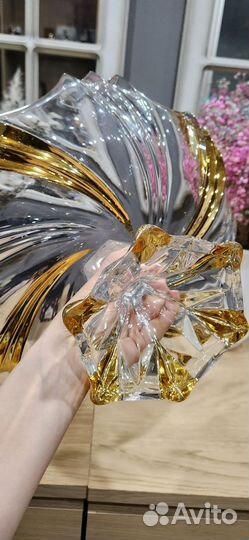 Фруктовница ваза на ножке