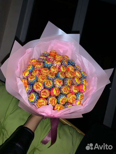 Букеты из чупа-чупс