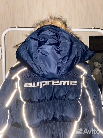 Пуховик supreme x jordan