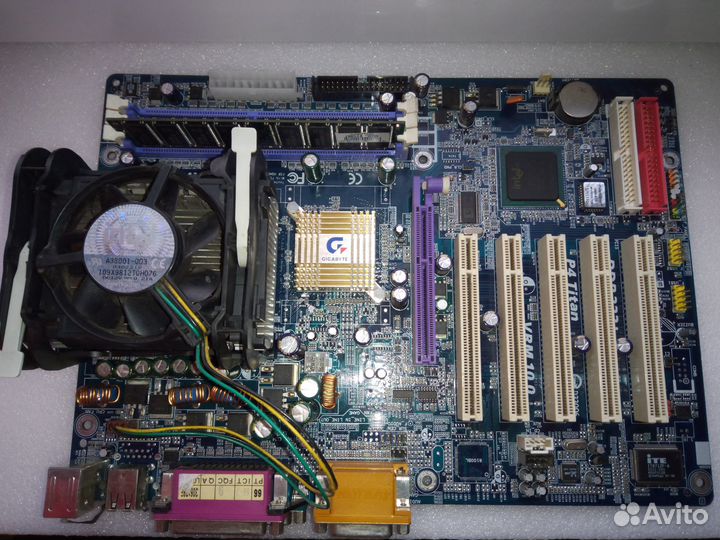 Gigabyte S478 +CPU +RAM