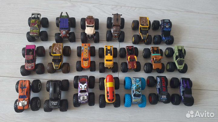 Часть 2. Машинки hot wheels Монстр трак/ джем