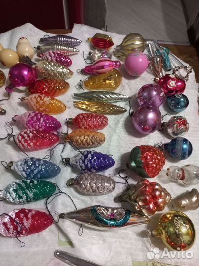 Елочные игрушки СССР