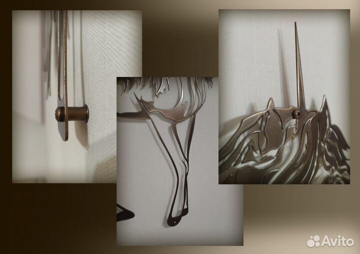 Интерьерная картина металл, настенное панно