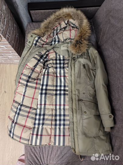 Парка burberry Зимняя