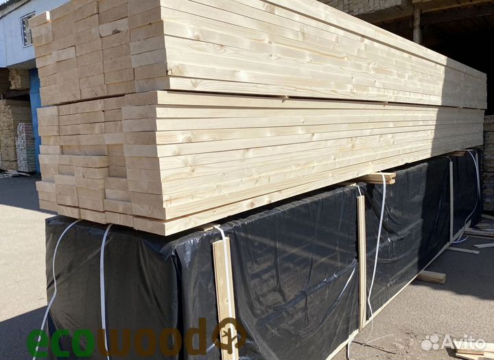 Доска сухая строганная