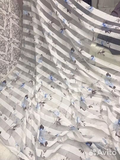 Тюль Новый 5,0 м с пошивом