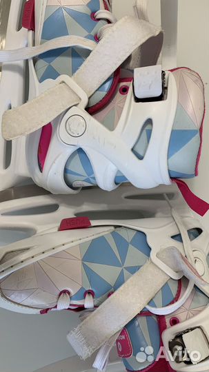 Коньки раздвижные для девочек 31-36 Nordway