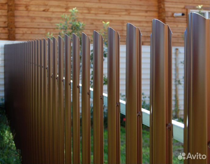 Металлоштакетник, Евроштакетник для забора
