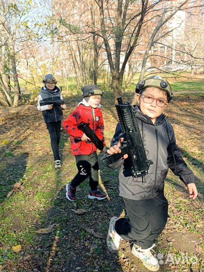 Выездной лазертаг в лагерь на весь день