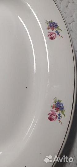 Тарелка(блюдо) овальная. СССР