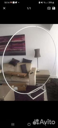 Арка свадебная (каркас) для шаров(цветов) в аренду