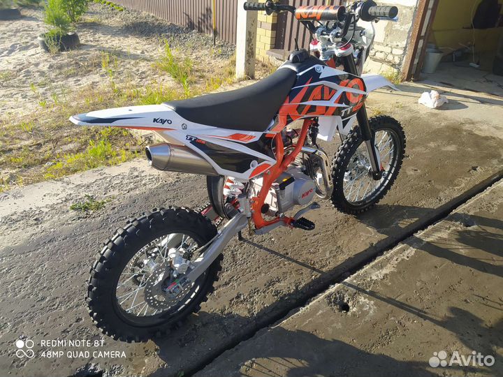 Питбайк kayo tt 125 em