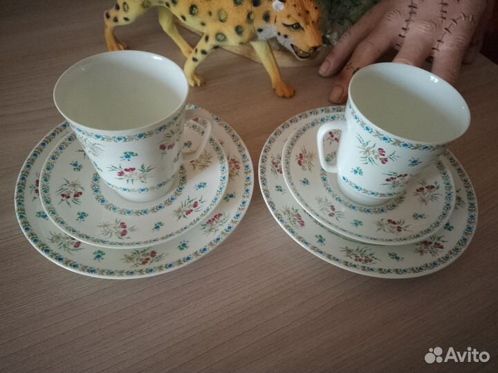 Кофейная пара лфз костяной фарфор