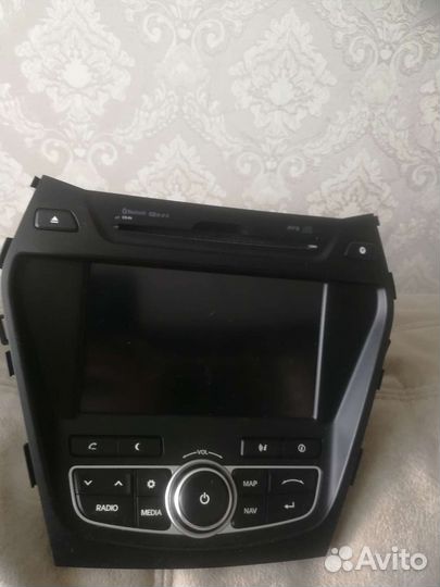 Hyundai штатная магнитола lan210