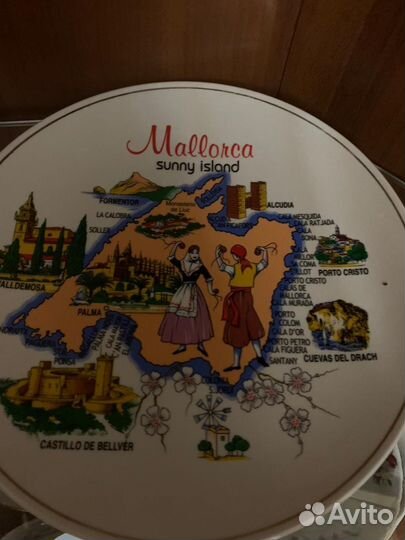 Тарелка настенная