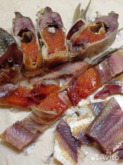 Жерех вяленый, Язь вяленый, залом Каспийский