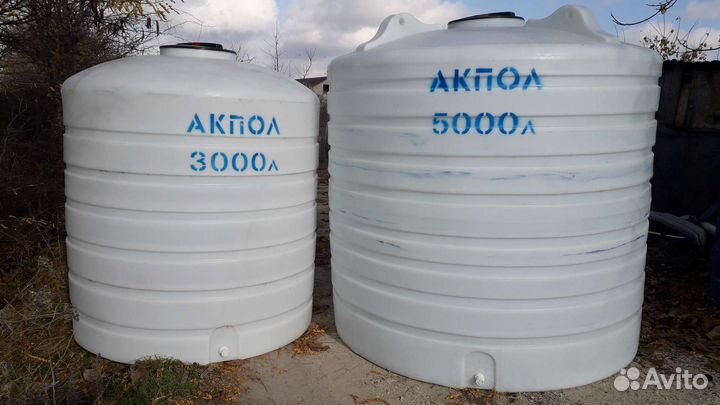 Бак для воды пластиковый