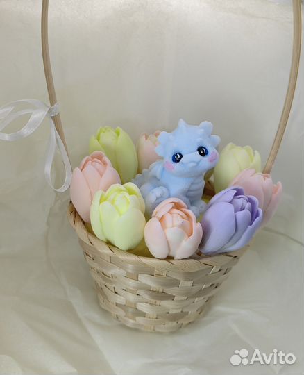 Мыло ручной работы букеты