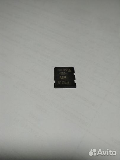 Карта памяти Sony Memory Stick micro M2 512 Mb