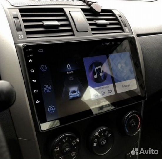 Магнитола 2/32GB Toyota Corolla E140 E150 Android