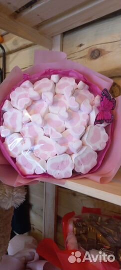 Букеты маршмеллоу