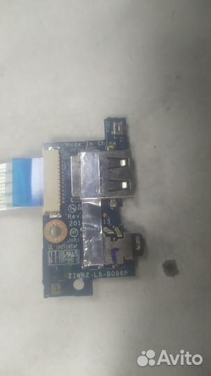 Доп плата USB, audio (ls-b096p) для Lenovo B51-30