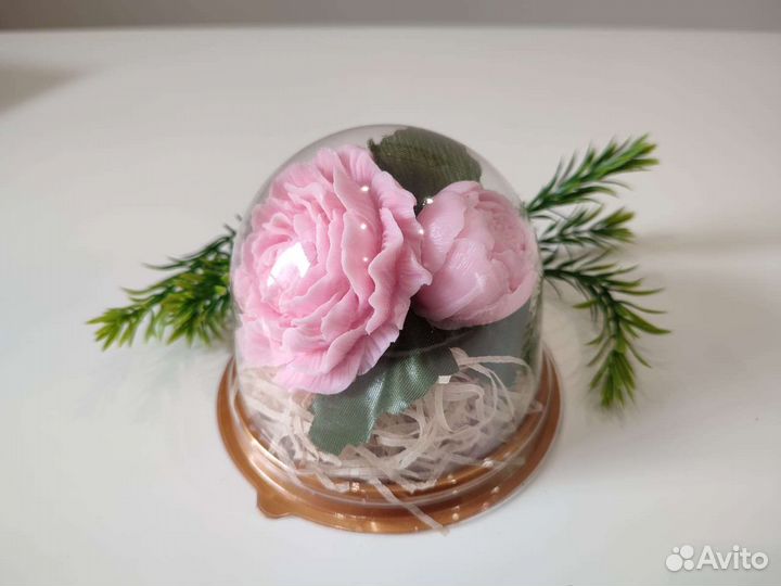 Мыльный мини букетик в купол