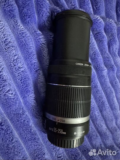 Объектив canon ef s 55 250mm