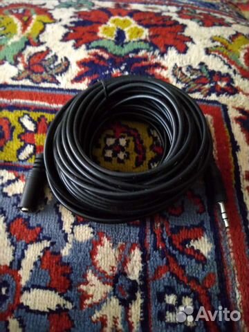 Удлинитель для наушников 5 метров новый