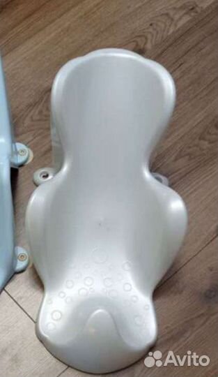 Белая горка для купания