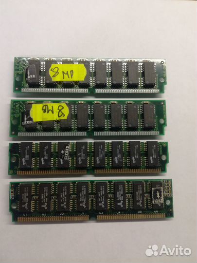 Simm 72pin 4/8/16/32Mb.(EDO)(FPM)