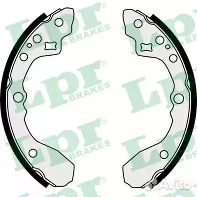 Колодки тормозные барабанные