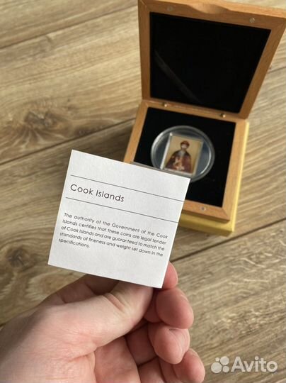 Монета 5 долларов Князь Дмитрий Донской