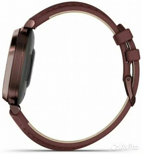 Lily 2 Dark Bronze Case with Mulberry Leather Band