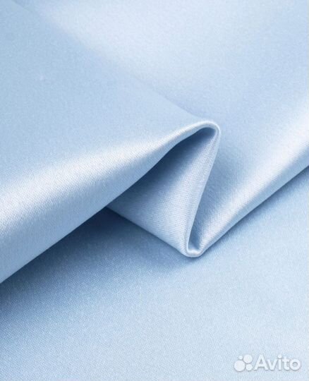 Отрез ткани Атлас Стрейч плотный