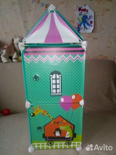 Домик для игры и хранения игрушек