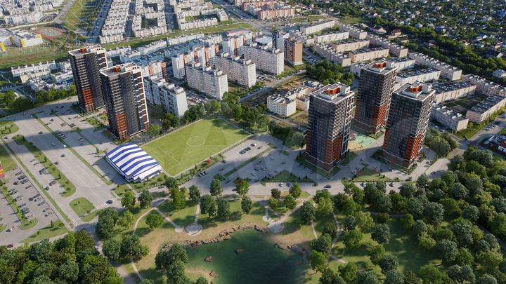 Квартира-студия, 24,6 м², 6/21 эт.