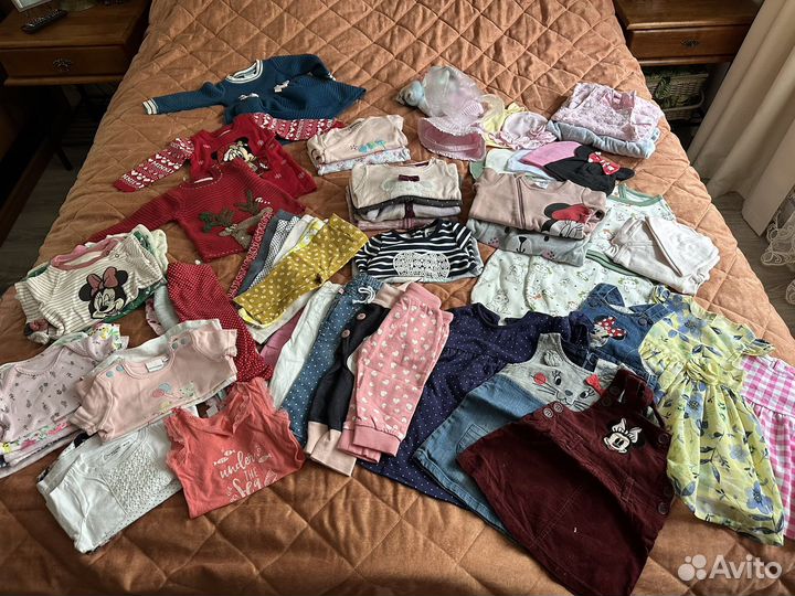 Одежда на девочку 56-68 пакетом