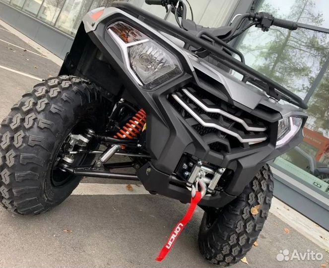 Квадроцикл Loncin TRV350 Pro черно-серый