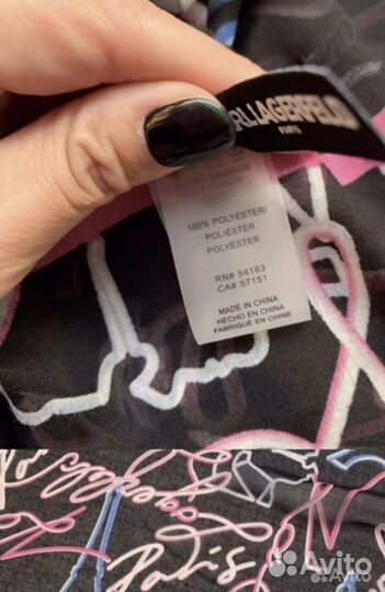 Karl lagerfeld палантин. Оригинал