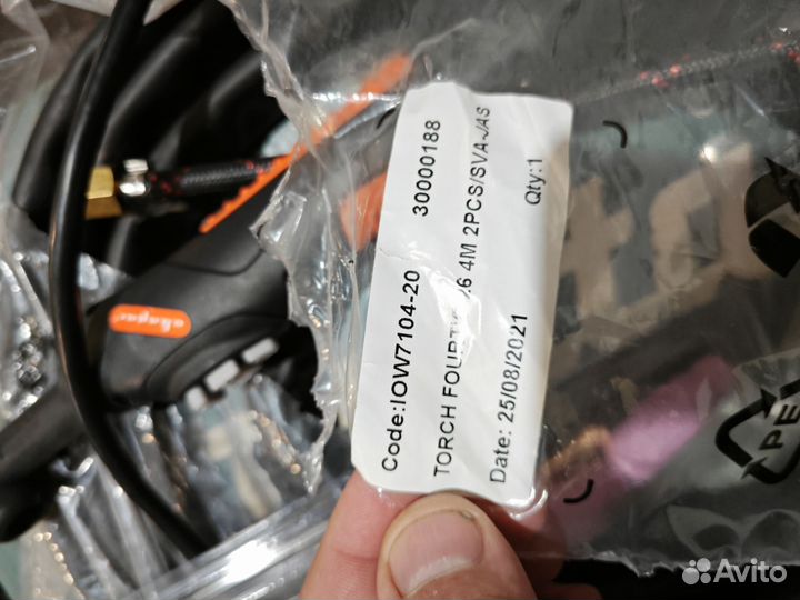 Горелка TIG Сварог tech TS 26