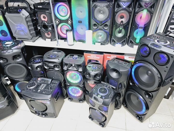 Колонки портативные в ассортименте