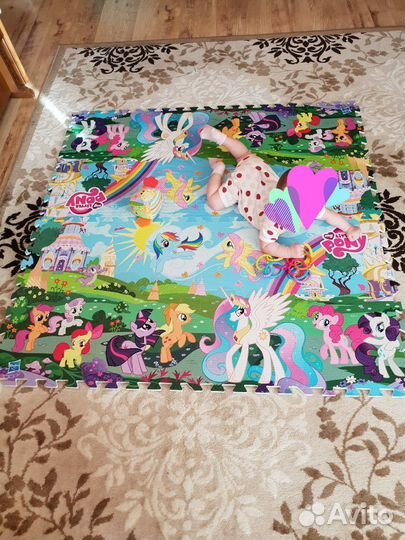Продам мягкий коврик пазл