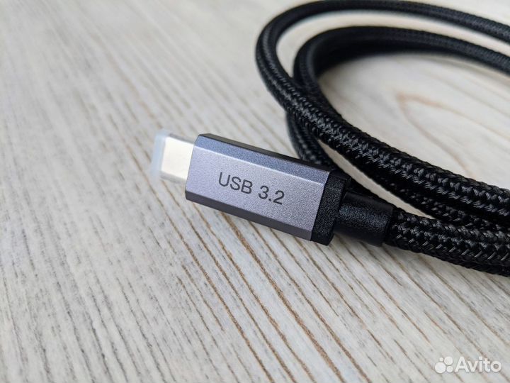 Быстрый кабель Type-C Type-C USB 3.2