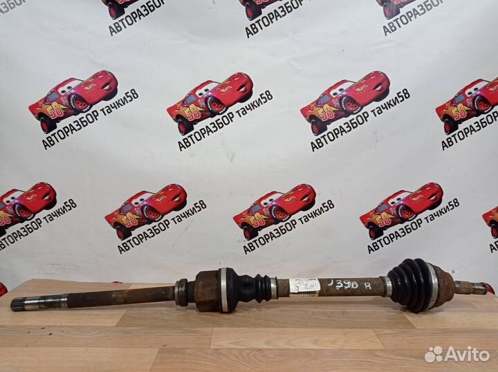 Полуось передняя правая Citroen C4 2 B7 2011