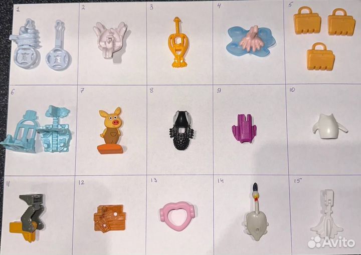 Игрушки из киндера