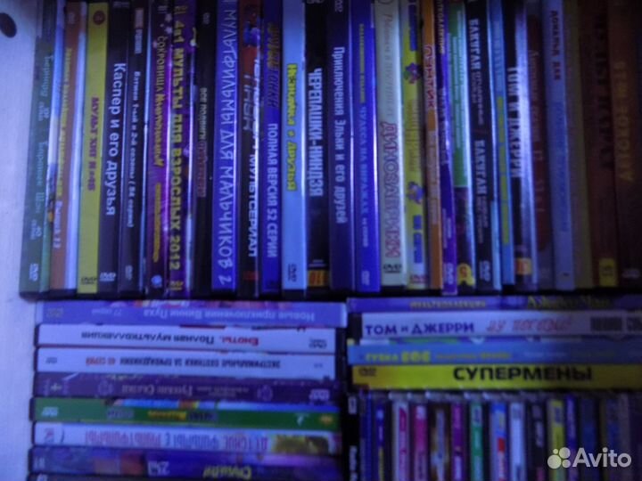 Продам DVD диски с мультфильмами