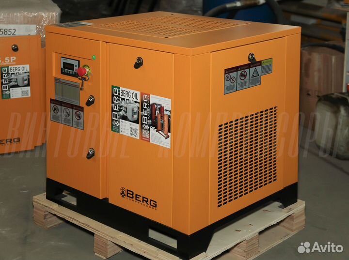 Винтовой компрессор - 7,5 кВт